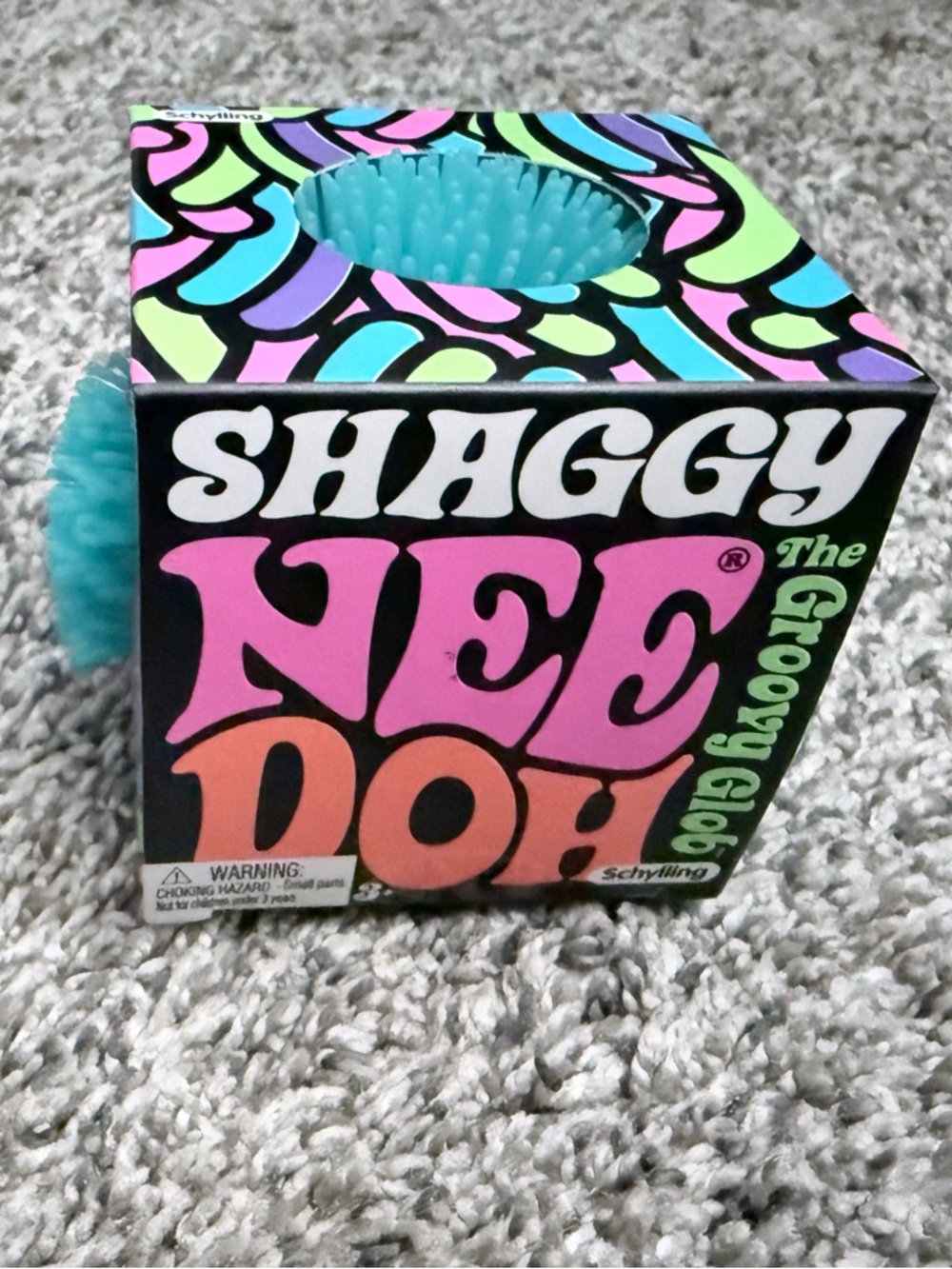 The Groovy Glob Stress Toy - Blue